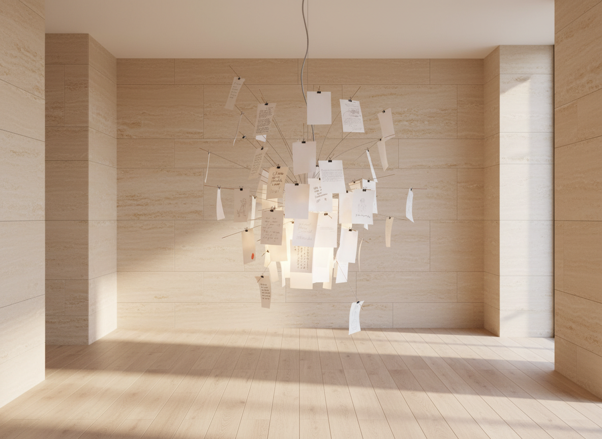 Zettel'z 6 — Ingo Maurer — Hanging svietidlo