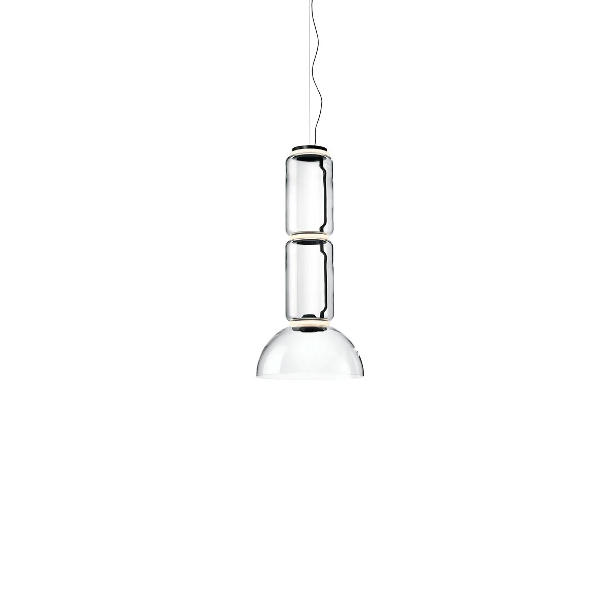 Noctambule Suspension 2 Low Cylinder Bowl — Čierna — F0273000