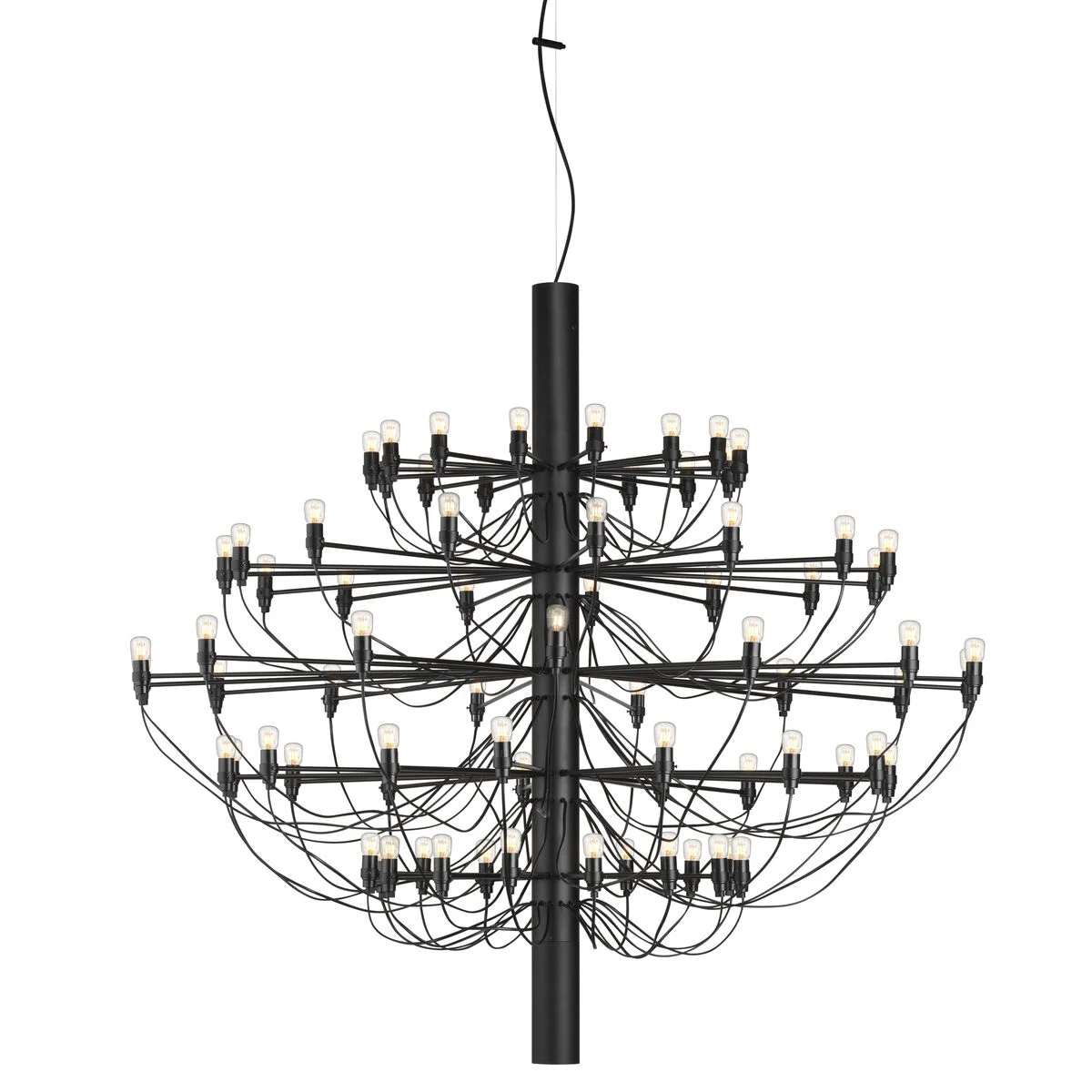 2097/75 (clear bulbs) — Matná čierna — A1552031