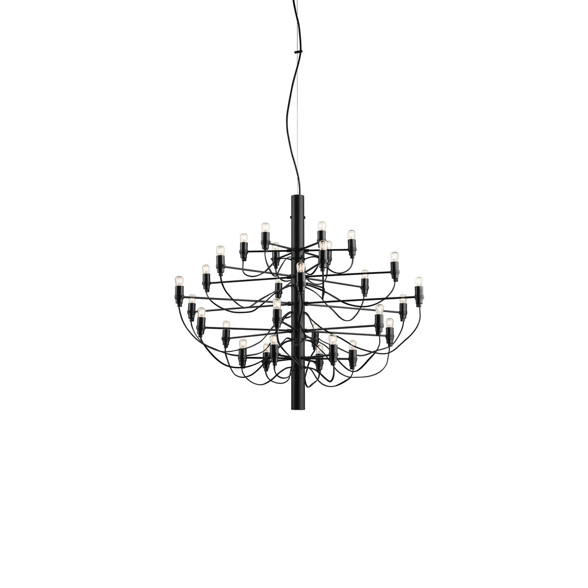2097/30 (clear bulbs) — Matná čierna — A1402031