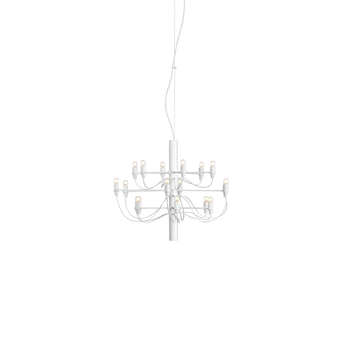 2097/18 (clear bulbs) — Matná biela — A1352009